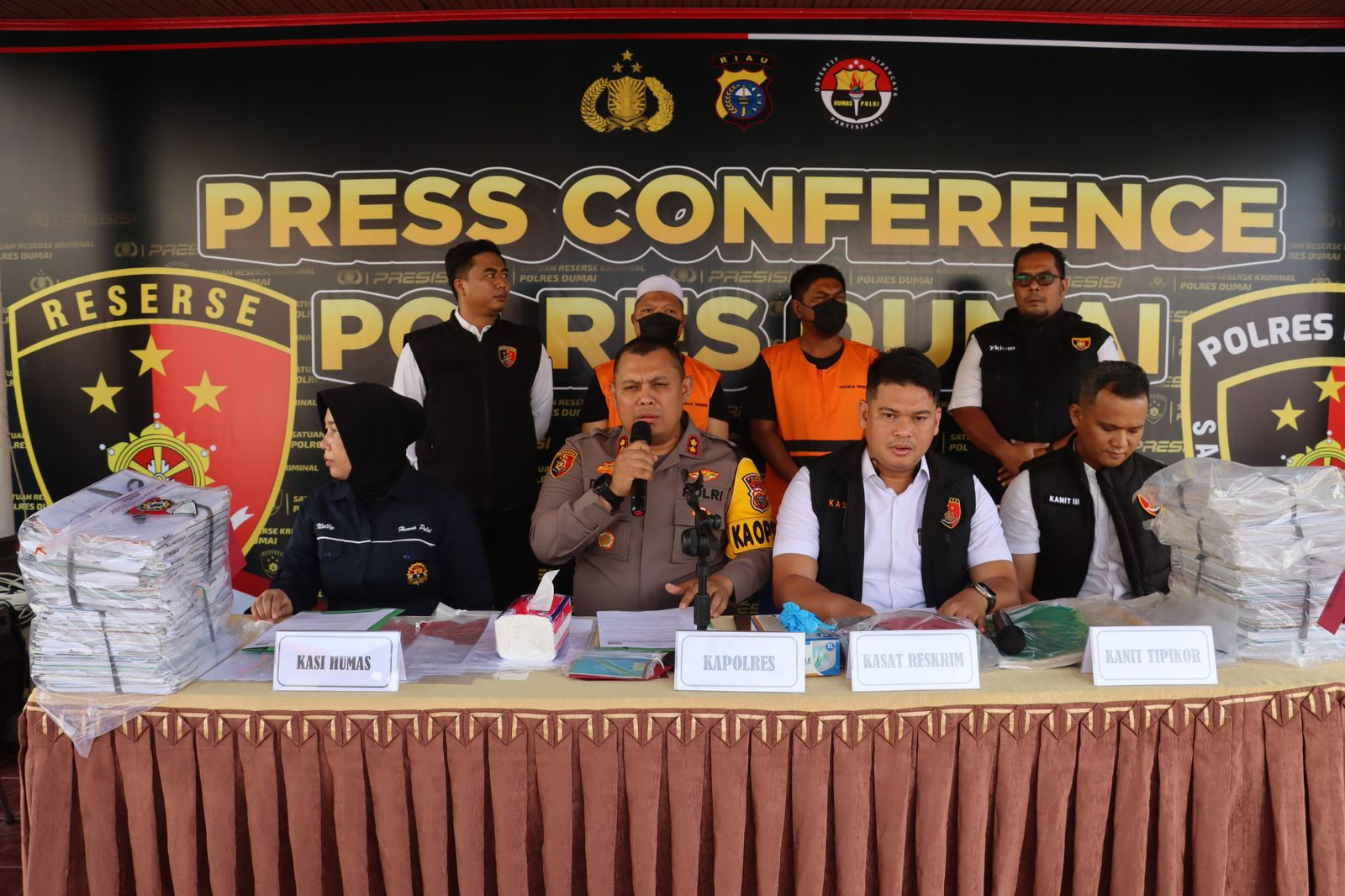 2 Bandit Curanmor Ditambak Satreskrim Polres Dumai