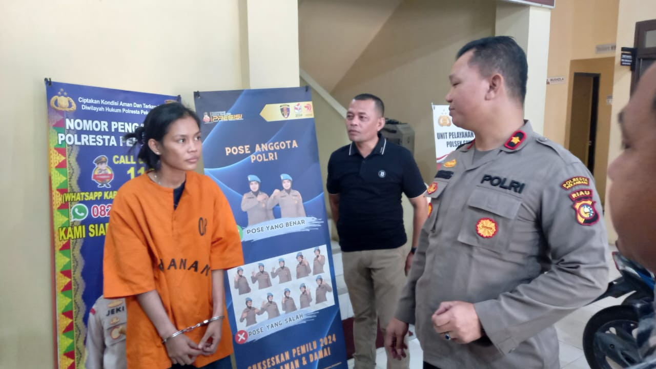 Wanita Hamil Pembobol Rumah Kos Ditangkap Polisi