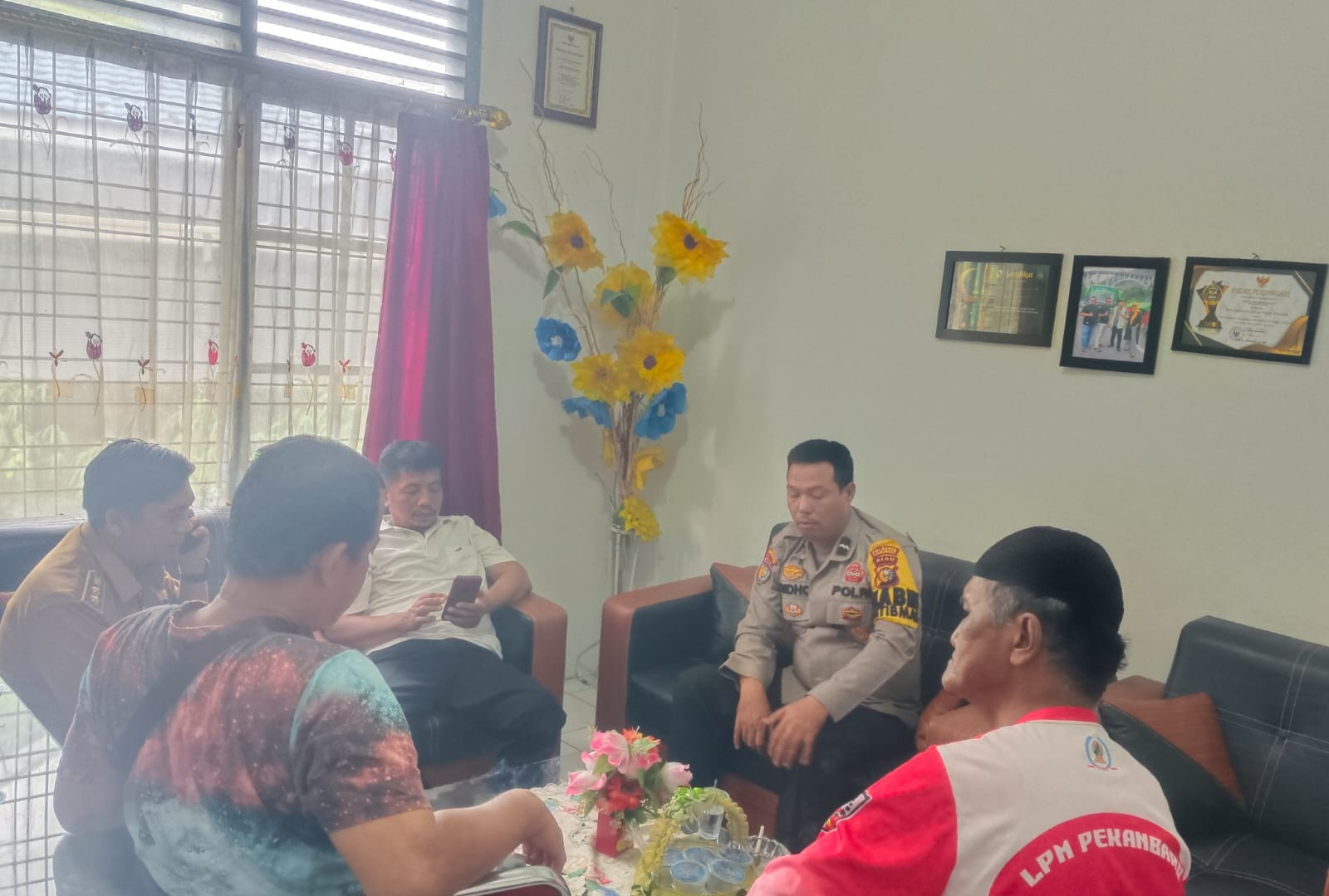 Jelang Pilkada, Polsek Senapelan Gencar Laksanakan Cooling System