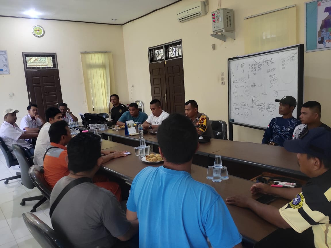 Polsek Pujud Gencar Sosialisasi Pilkada Damai di Kepenghuluan Sukajadi