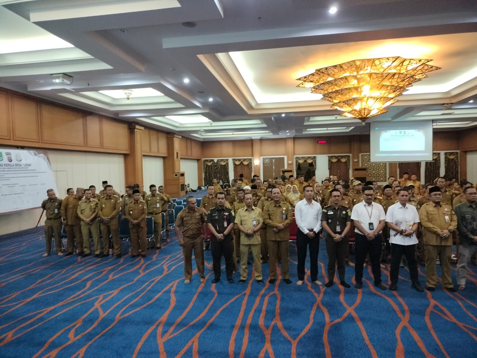 Polres Rohul bersama Bawaslu Gelar Ikrar Netralitas Kades dan Lurah Pilkada 2024