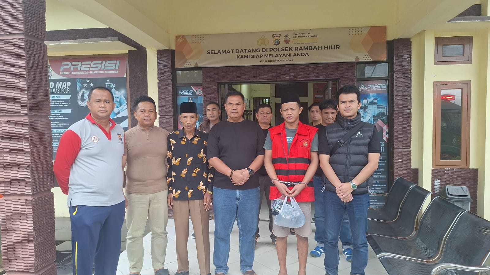 Tahanan Kasus Narkoba di Rohul yang Kabur Ditangkap
