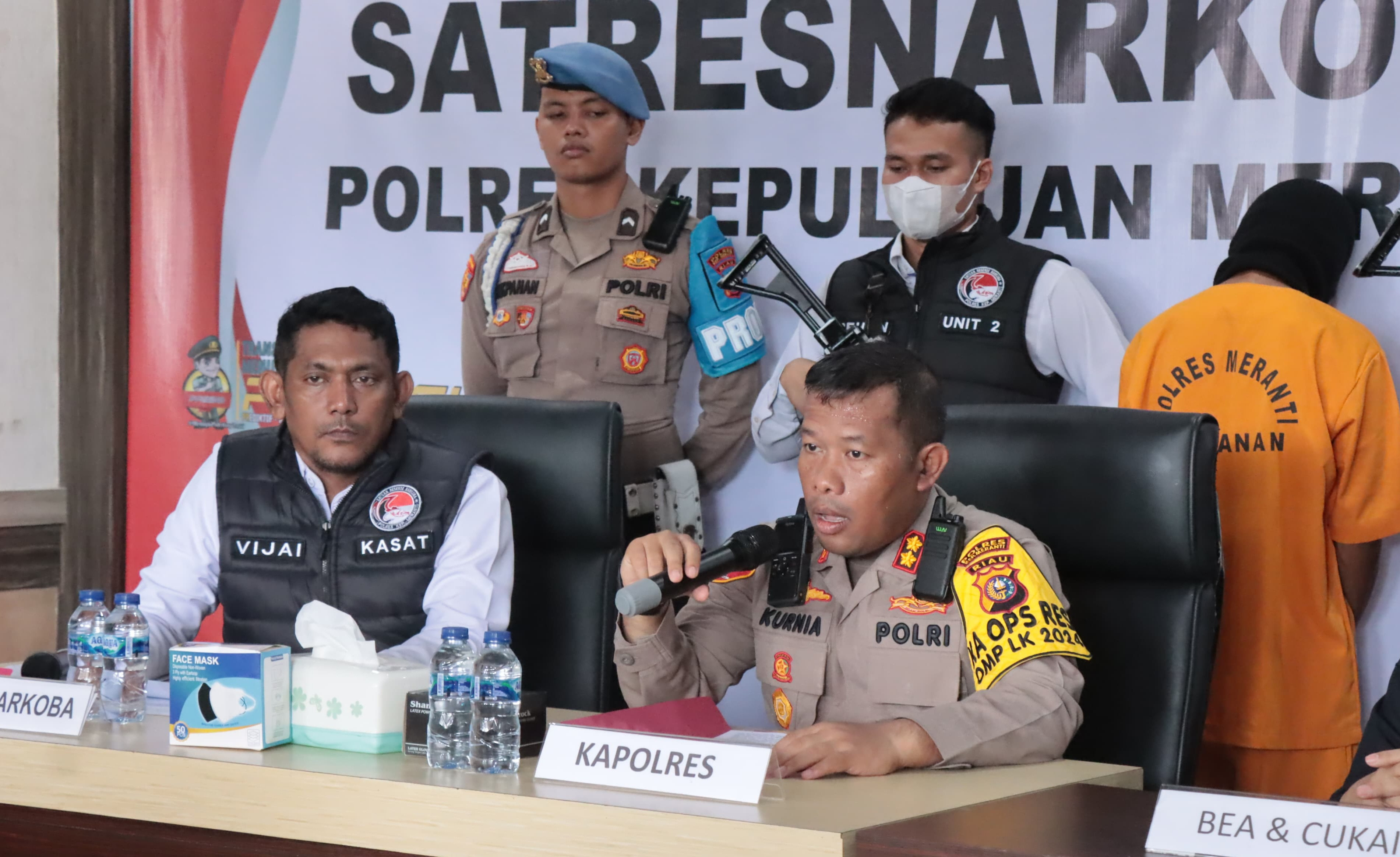 Polres Meranti Tekan Peredaran Narkoba Wilayah Pesisir Wujudkan Situasi Kondusif Menjelang Pemilu