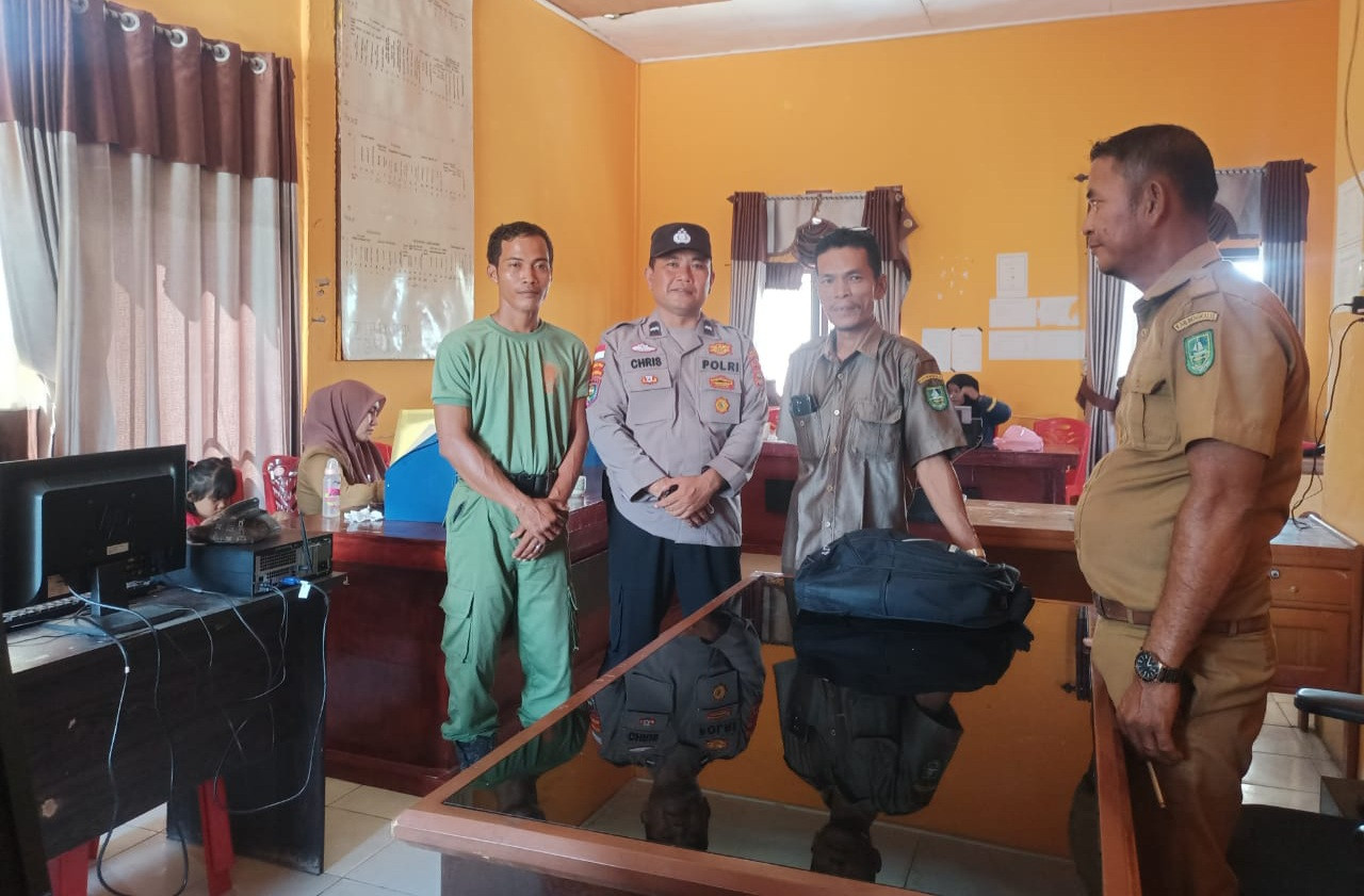 Polsek Rupat Pastikan Kesiapan Tempat Penyimpanan Logistik Pilkada 2024