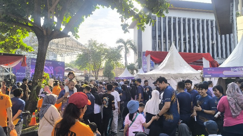 Intip Kemeriahan Spectaxcular 2024 di Kanwil DJP Riau, Ada Doorprize hingga Konser Musik