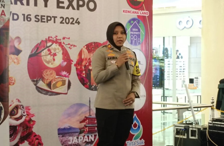 Sosialisasi Pilkada Damai, Polsek Senapelan Ajak Semua Pihak Berkolaborasi
