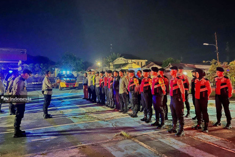 Cooling System Polres Meranti Tingkatkan Patroli Skala Besar Jelang Pilkada 2024 