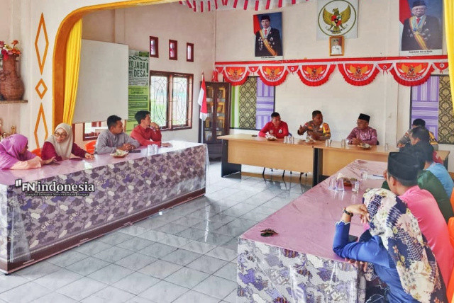 Sampaikan Pesan Pilkada Damai, Polsek Rangsang Barat Gencarkan Cooling System