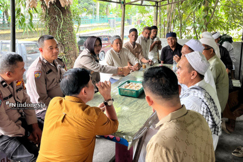 Kapolsek Senapelan Gandeng Jamaah Tabligh Berperan Aktif Menjaga Kamtibmas Jelang Pilkada
