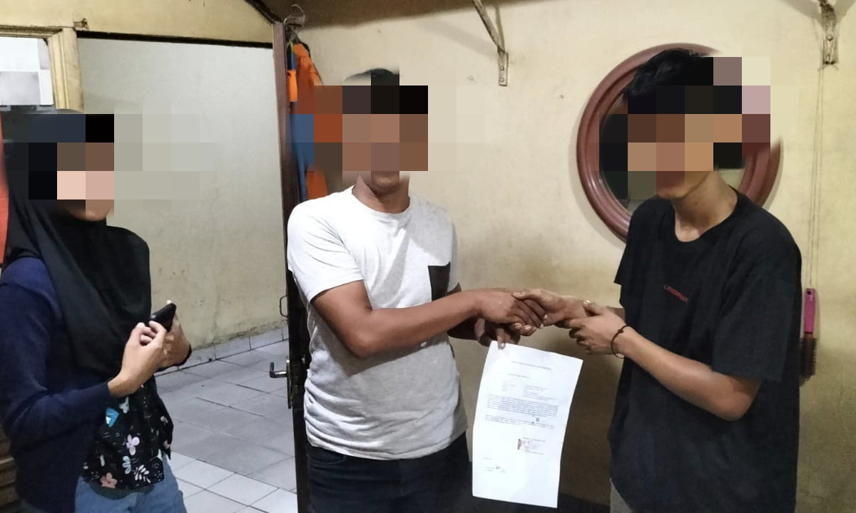 Pelaku Dugaan Pelecehan Disamping Mesjid Beruntung Dimaafkan Korban