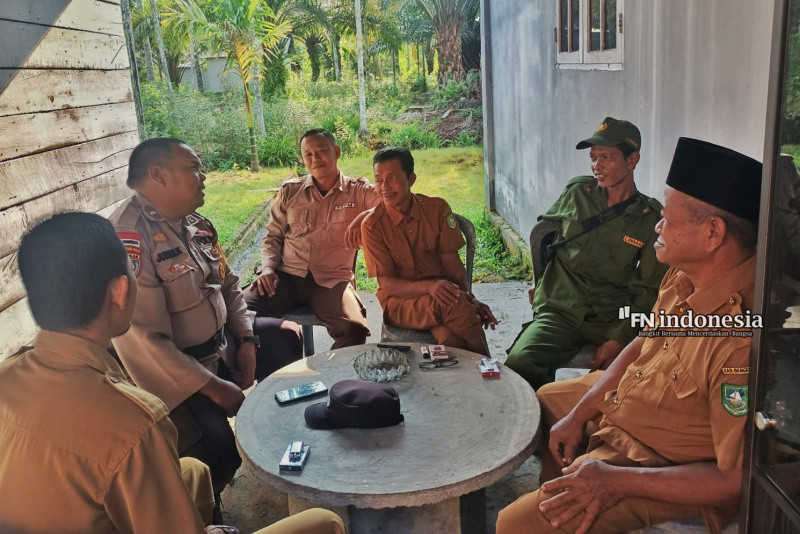 Polsek Bantan Komitmen Ciptakan Suasana Damai dan Aman di Tengah Masyarakat