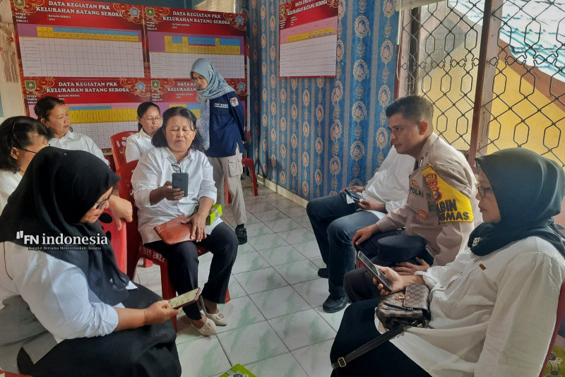 Polsek Mandau Ingatkan Pegawai Kelurahan Batang Serosa Jaga Netralitas dalam Pilkada 2024