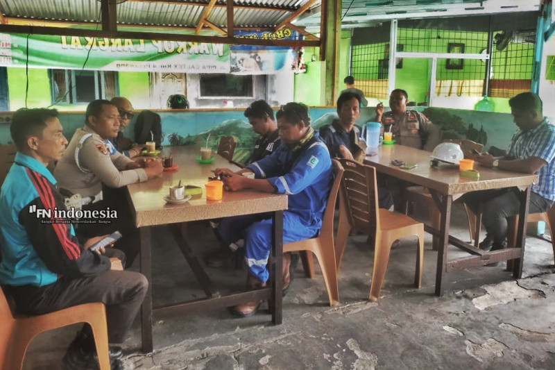 Jaga Kamtibmas, Polsek Tualang Lakukan Edukasi Pilkada di Jalan Pipa Caltex