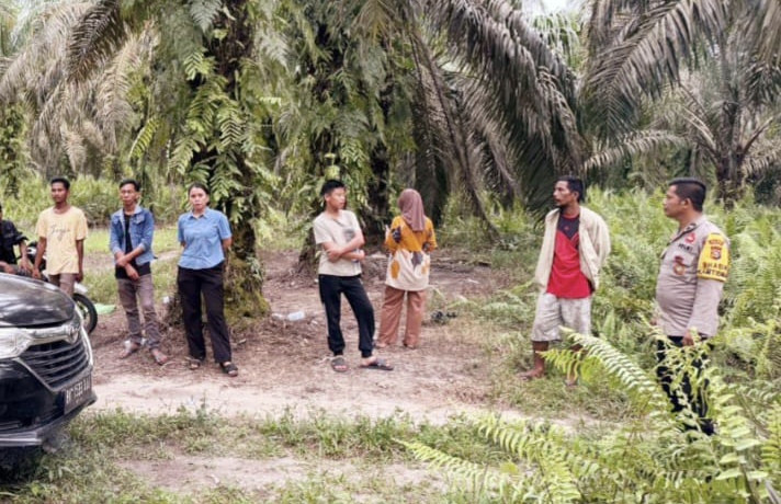 Polsek Pujud Sampaikan Pesan Cooling System ke Warga di Kasang Bangsawan
