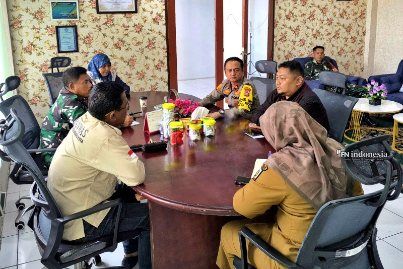 Kapolsek Kota Kompol Herman Rakor Bersama Forkopimcam, Bahas Kesiapan Pilkada Serentak