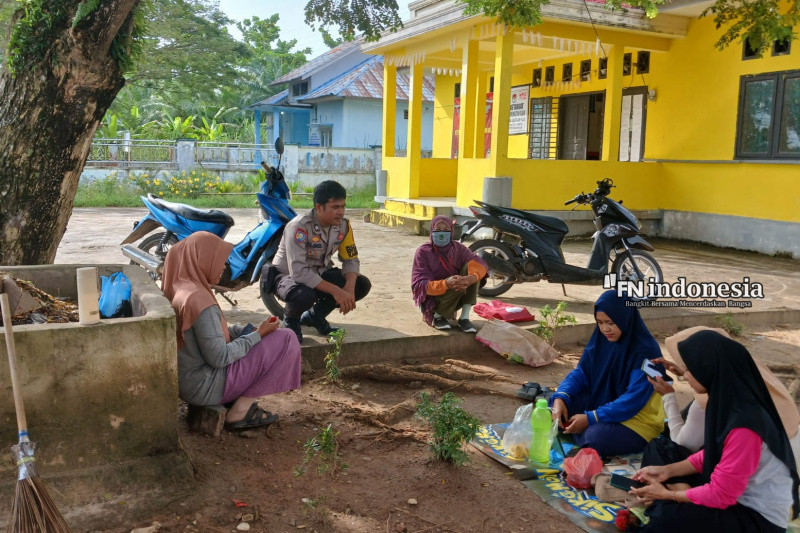 Ciptakan Kamtibmas, Kapolsek Batu Hampar Himbau Warga Antisipasi Cegah Karhutla