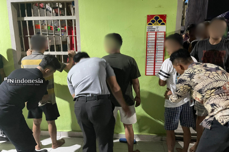 Lapas Pekanbaru Lakukan Razia, Antisipasi Gangguan Kamtib di Kamar Hunian