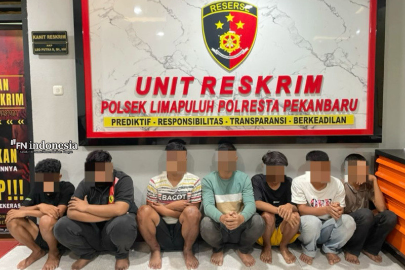 Meresahkan, Polisi Tangkap 7 Pelaku Kelompok Remaja Bermotor