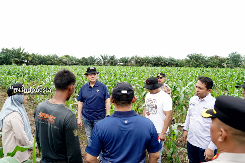 Dorong Program Prioritas Presiden, Kapolda Riau Tinjau Dua Lahan Ketahanan Pangan di Kampar