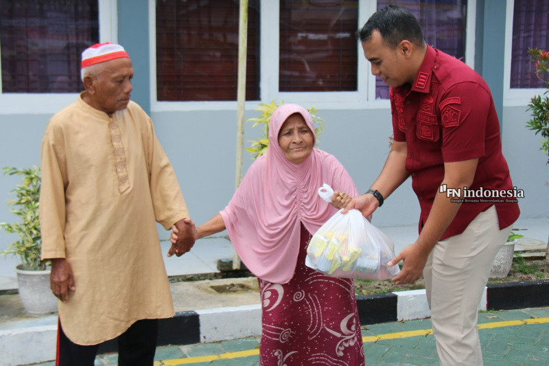 Dukung Program Akselerasi Menimipas, Lapas Pekanbaru Berikan Bantuan Sosial Untuk Masyarakat