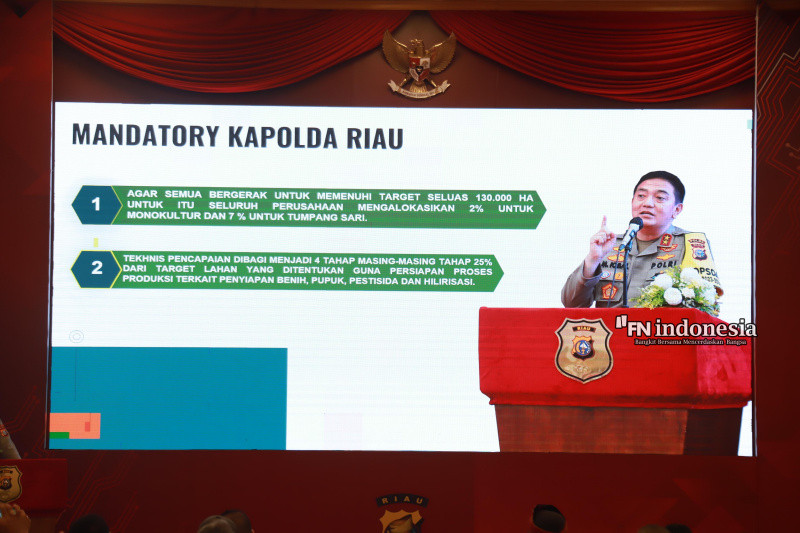 Dukung Ketahanan Pangan, Kapolda Riau Gelar Coffee Morning Bersama Perusahan Sawit