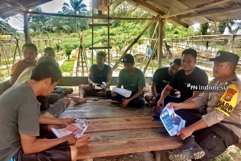 Kapolsek Batu Hampar Laksanakan Sosialisasi Rekrutmen Penerimaan Anggota POLRI T.A 2025