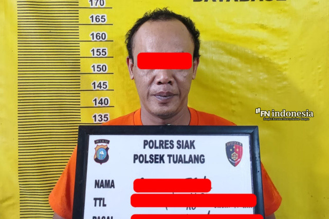 Penadah Barang Hasil Penggelapan 5 Tabung Oksigen Milik PT IKPP Diamankan Polsek Tualang