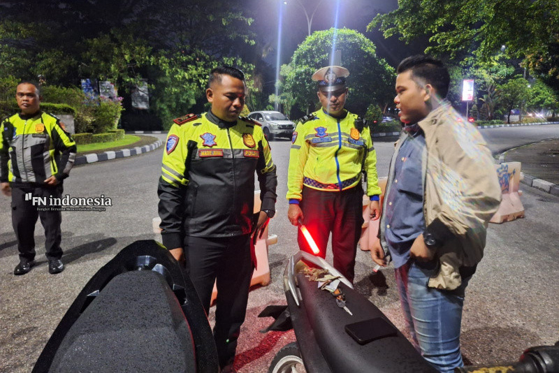 Operasi Keselamatan LK 2025 Polresta Pekanbaru Tilang 302 Pengendara dan 1.605 Ditegur