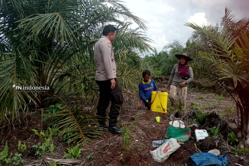 Polsek Batu Hampar Gelar Patroli dan Sosialisasi Pencegahan Karhutla