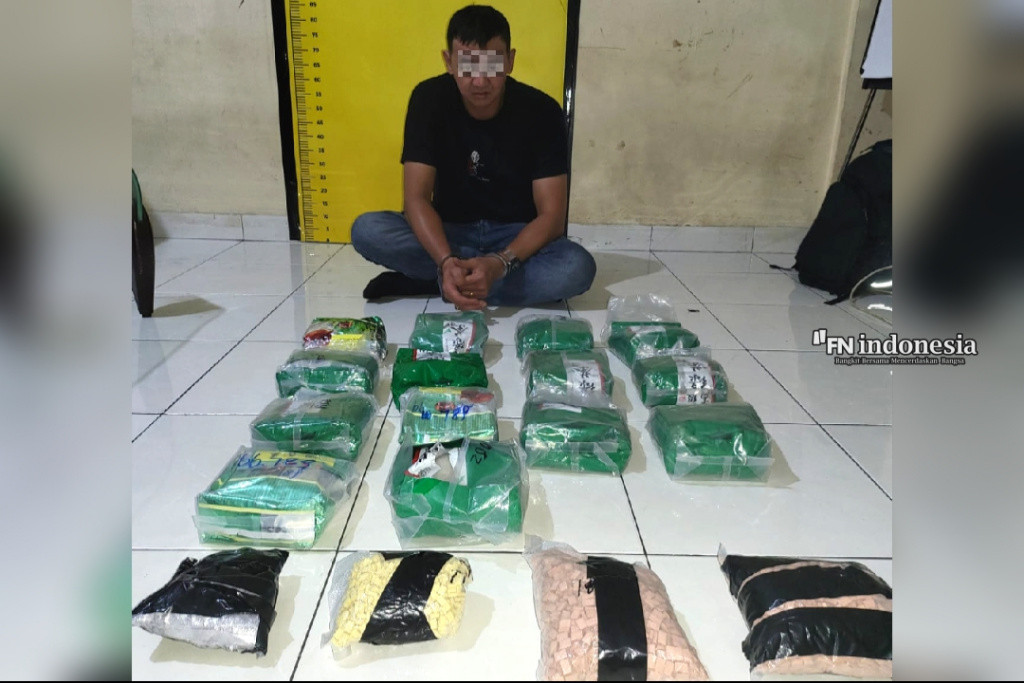 Residivis Narkoba Ditangkap di Pekanbaru, Ditresnarkoba Polda Riau Sita 14 Kg Sabu dan Ribuan Pil Ekstasi