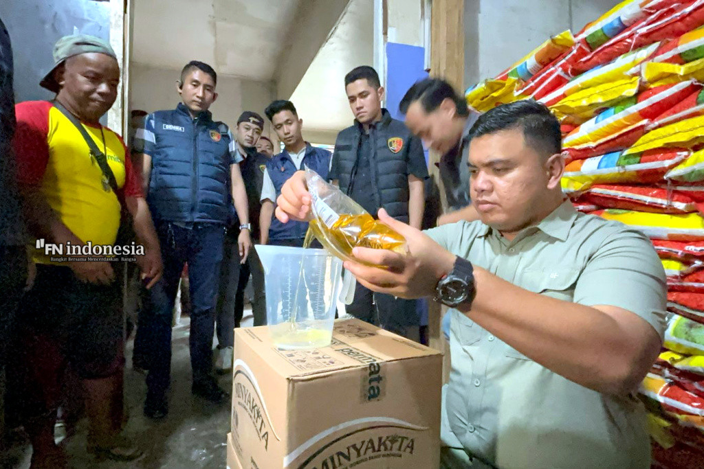Polresta Pekanbaru Sidak Distributor dan Pasar Rumbai, Pastikan Distribusi Minyak Goreng Sesuai Ketentuan
