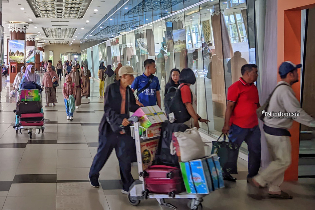 Puncak Arus Balik Lebaran, Bandara SSK II Pekanbaru Layani Penerbangan Capai 11.754 Orang