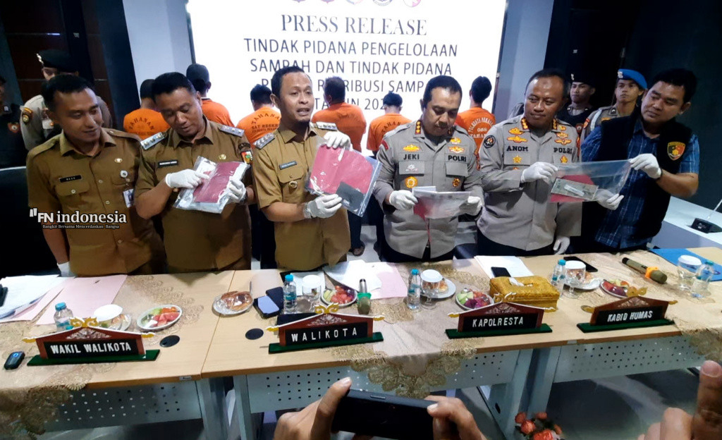 Polresta Pekanbaru Tangkap 7 Pelanggar Perda Pengelolaan Sampah, Wali Kota: Ini Komitmen Wujudkan Kota Bersih