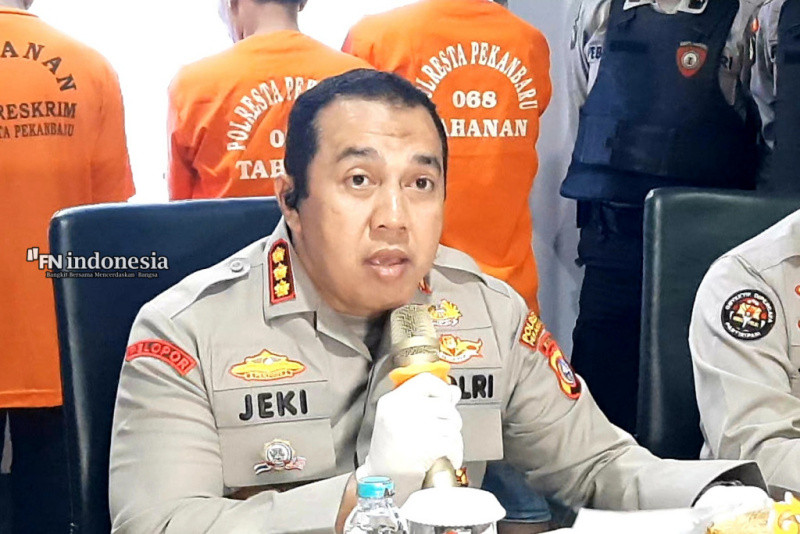 Kapolresta Pekanbaru Kombes Jeki Tegas Sikapi Dugaan Napi Dugem Dalam Sel Tahanan