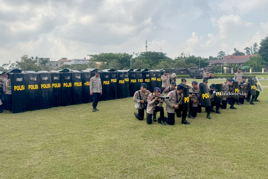 Jelang May Day 2025, Ditsamapta Polda Riau Gelar Latihan Intensif Pengamanan