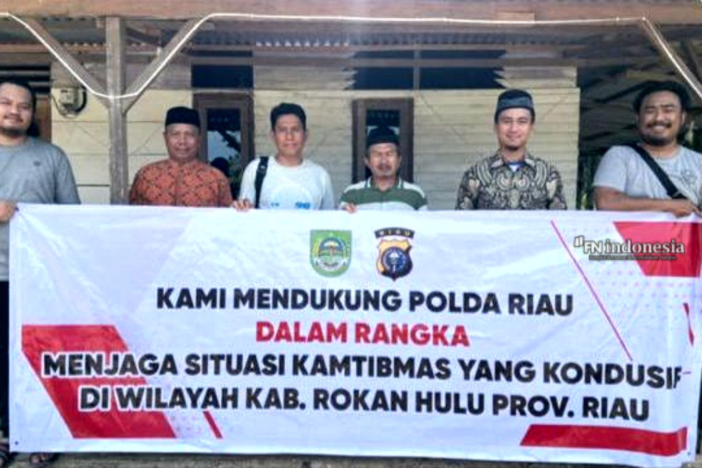 Dit Intelkam Polda Riau Gelar Sosialisasi Kamtibmas, Tegaskan Komitmen Jaga Kerukunan di Bagan Tujuh