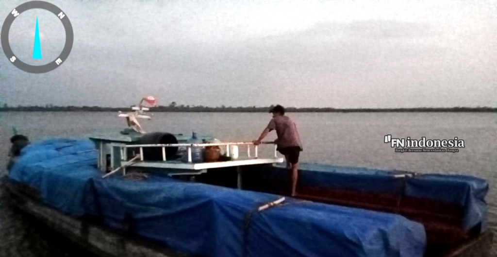 Polres Kepulauan Meranti Gagalkan Penyelundupan 25 Ton Kayu Ilegal di Selat Ringgit