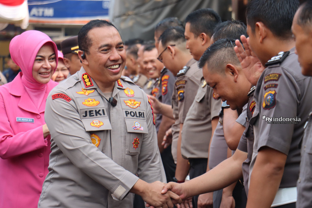 95 Personel Polresta Pekanbaru Naik Pangkat, Kapolresta: Ini Amanah untuk Tingkatkan Pengabdian