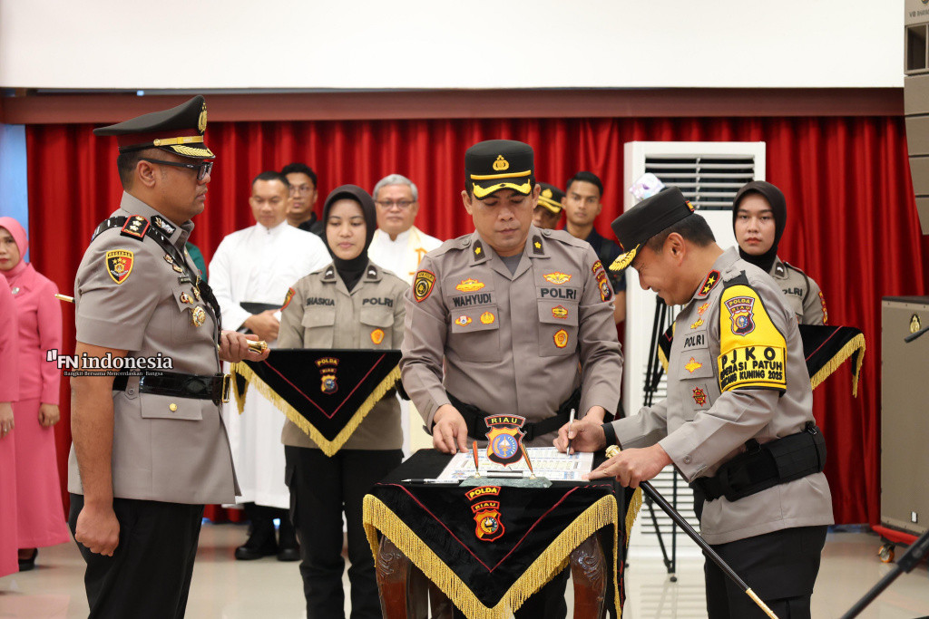 AKBP Boby Sebayang Resmi Jabat Kapolres Kampar, Kapolda Riau Tekankan Pelayanan Bermakna dan Berkelanjutan