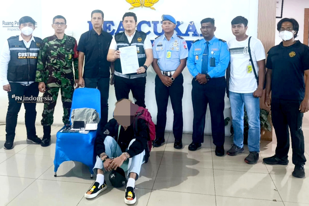 TNI AU dan Aparat Bandara Gagalkan Aksi WNA yang Sembunyikan Narkoba Jenis Inex di Pakaian
