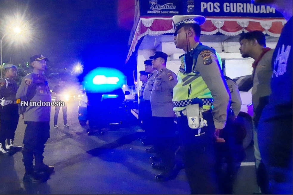 Antisipasi Balap Liar, Kompol Herman Pelani Pimpin Giat Patroli Malam