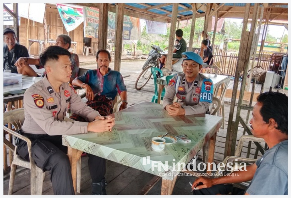 Polsek Teluk Belengkong Laksanakan Cooling System dan Patroli Jelang Pilkada Serentak 2024