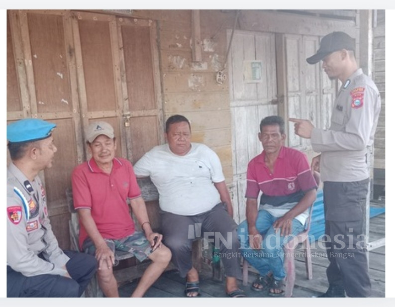 Polsek Teluk Belengkong Laksanakan Cooling System Tatap Muka Bersama Masyarakat Jelang Pilkada Serentak 2024