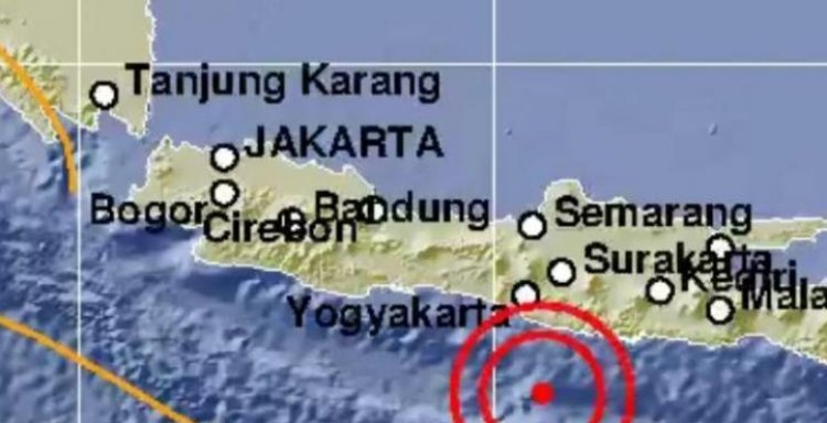 Gempa Berkekuatan 5,4 Magnitudo, Guncang Pacitan, Jawa Timur