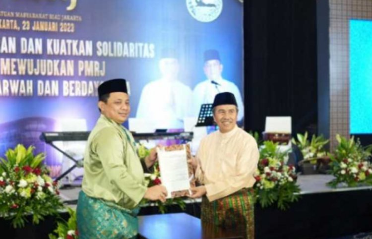 Kukuhkan Kembali Komjen Pol Gatot Eddy Pramono Sebagai Ketua Persatuan Masyarakat Riau Jakarta (PMRJ