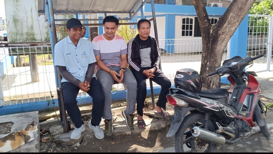 Sinergitas Polsek KSKP Tembilahan dan Warga Wujudkan Pemilu Riau 2024 yang Aman dan Damai