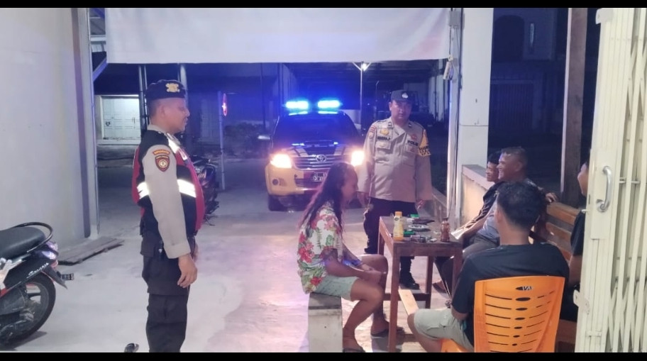 Polsek Kerinci Kanan Gencarkan Patroli KRYD untuk Ciptakan Kamtibmas yang Aman dan Kondusif